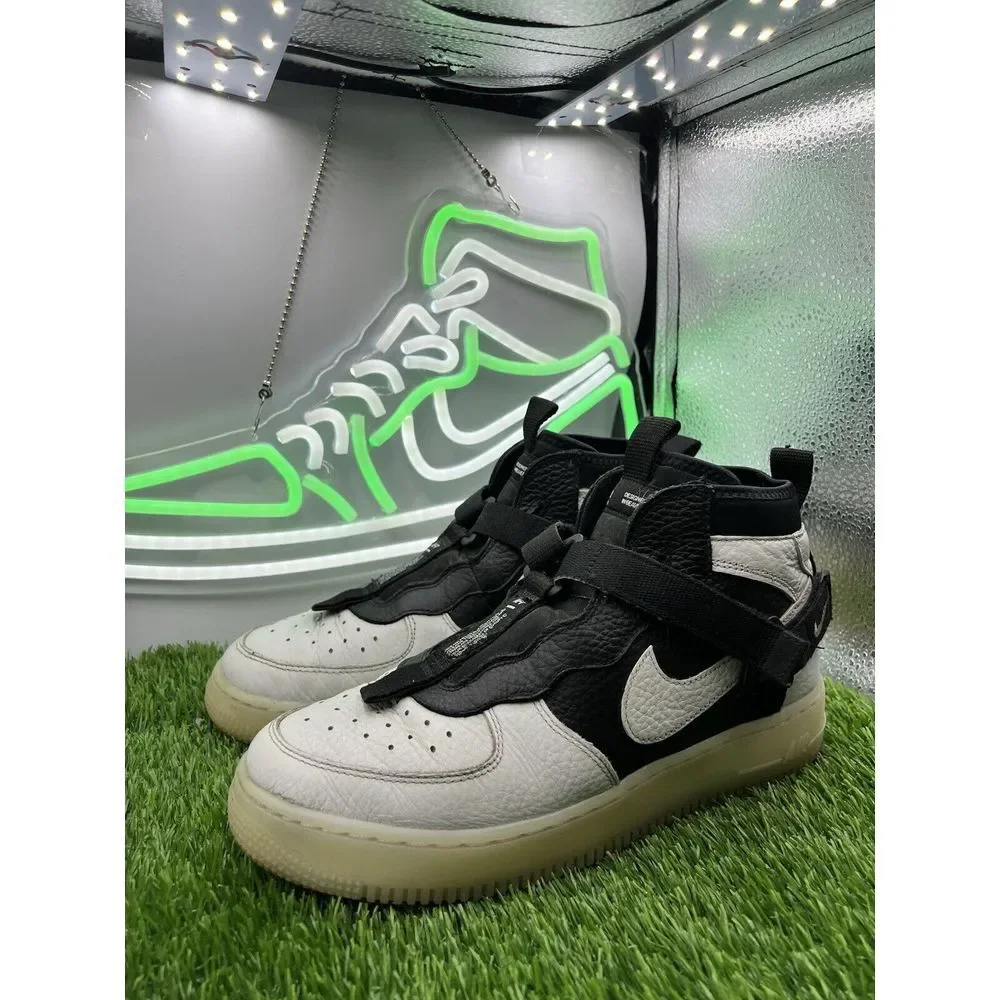 Nike‎ Air Force 1 Utility Mid Orca Men's Sneakers Size 7Y W8.5 AQ3693-100